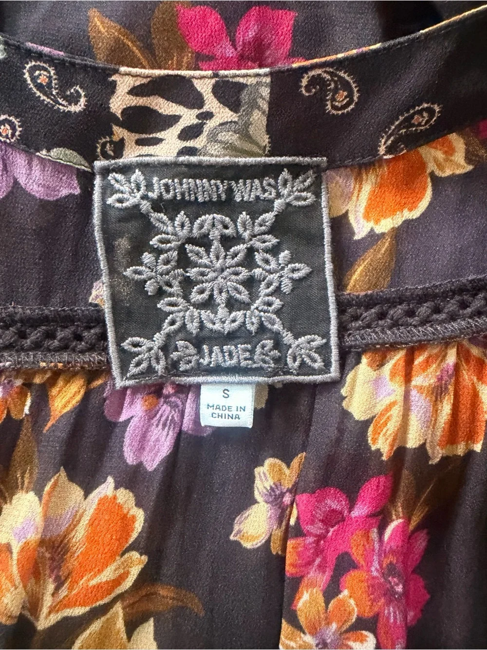Johnny Was Patchwork Maxi Dress - Picture 11 of 13